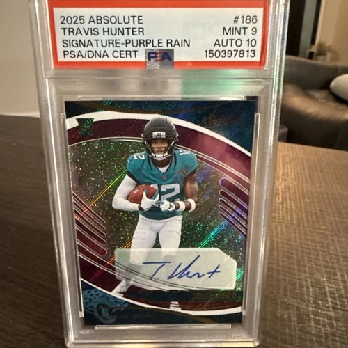 2025 Panini Absolute Travis Hunter Base (PSA 9)