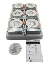 CLOUDY BAY 3 Inch LED Recessed Light 6 Pack 5CCT Dimmable White
