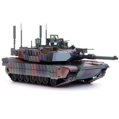 13.5cm Diecast 1/72 US M1A2 TUSK II Abrams Main Battle Tank Model Retro Model