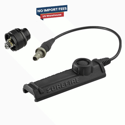 SureFire UE-SR07 Scout Light Remote Pressure Pad & Tail Cap -Black- NEW