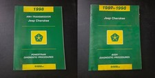 1998 Jeep Cherokee Oem Service Manual Diagnostic Procedures Lot Of 2 Repair Shop