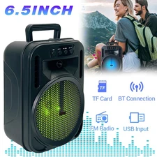 7500W Bluetooth Speaker Sub woofer Portable Heavy Bass Sound System Party DJ US