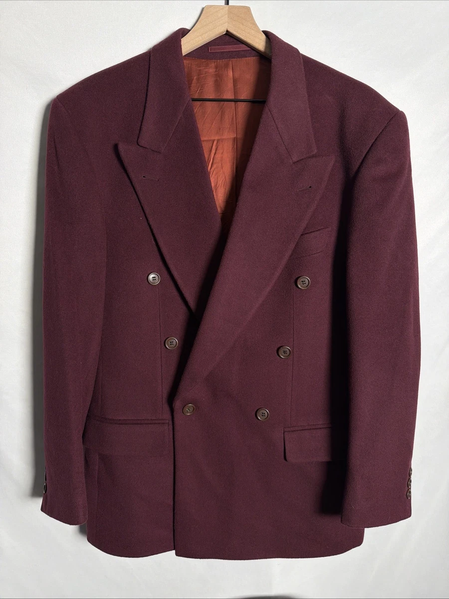 Cashmere Double-Breasted Suit Jackets for Men for sale | eBay