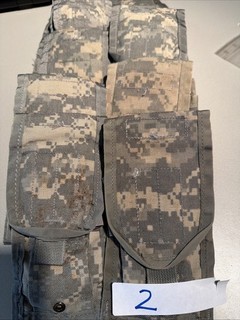10x US Army MOLLE II Two Mag Pouch Magazintasche ACU UCP digital gebraucht