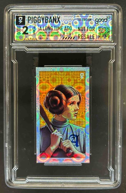 PiggyBanx A Long Time Ago Organa Leia Hypnotic Variant #1/1 Piggy Banx