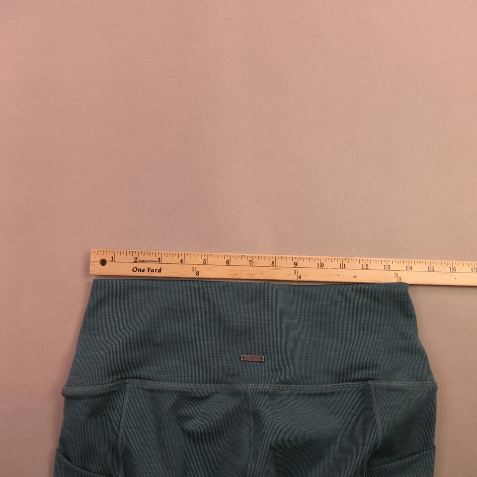 Prana Leggings Womens XL Workout Stretch Outdoors Lightweight Yoga Green - Image 4 of 4