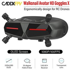 Walksnail Avatar HD FPV Goggles 1080P/100FPS 8CH Gyro Bluetooth Wi-Fi for Drones