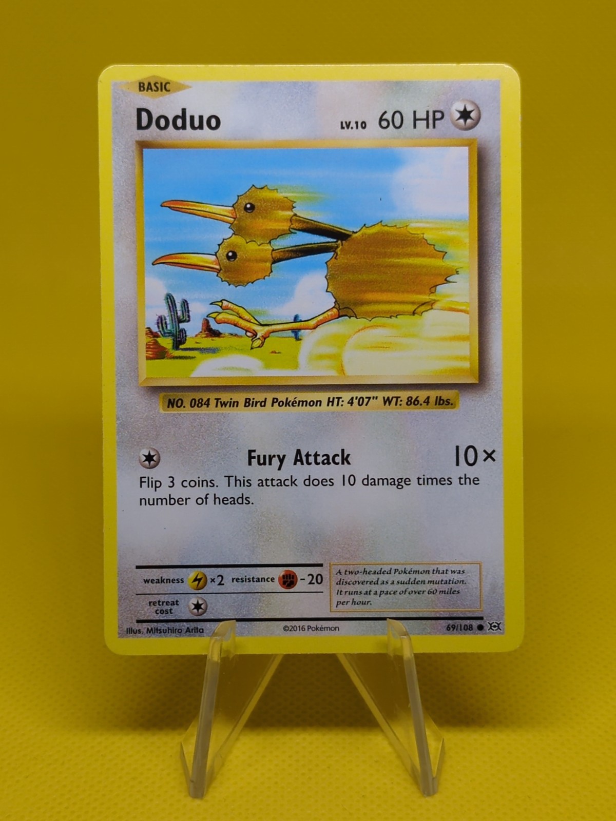 Pokemon - Doduo - 69/108 - Common