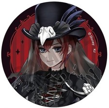Twisted Wonderland Riddle Rosehearts Trading Can Badge Scarely Dress Japan