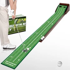 Golf Putting Mat Putting Green for Indoor Golf Putting Mat - Outdoor Putting ...