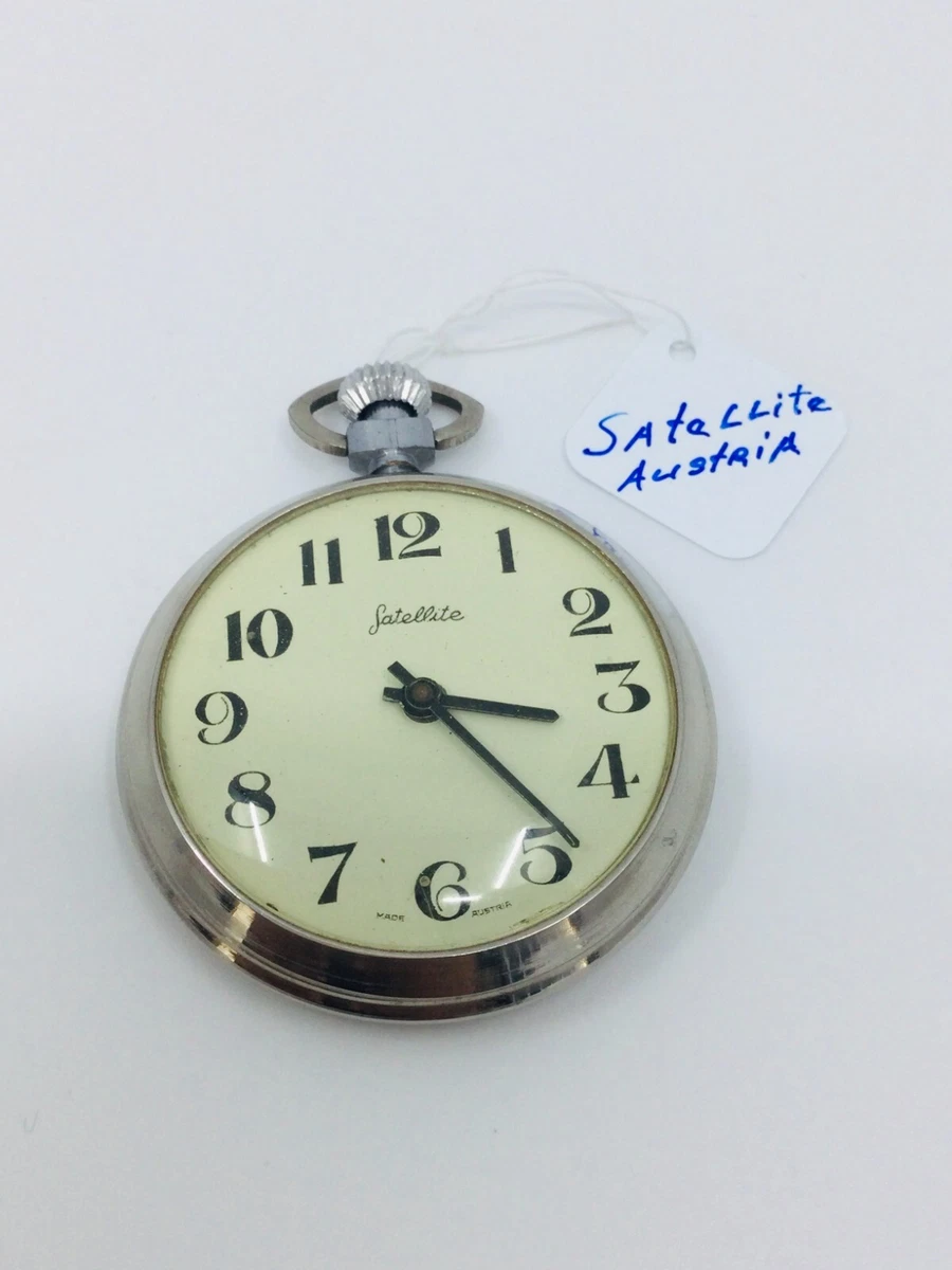 Satellite pocket watch Austria made eBay