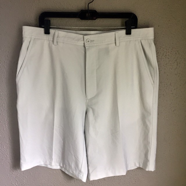 Mens Bolle Golf Tech Casual Bermuda Shorts Mens Size 38 White Gray Beige | eBay