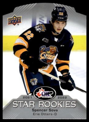 Spencer Sova STAR ROOKIES 2022-23 CHL Hockey #CSR-23 Card