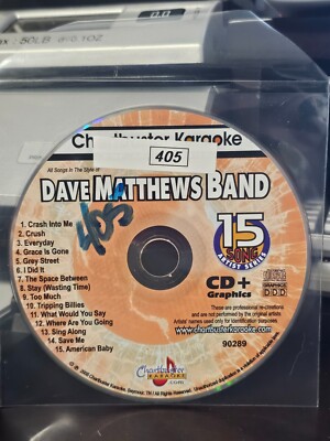 90289  DAVE MATHEWS BAND  CHARTBUSTER    KARAOKE CDG