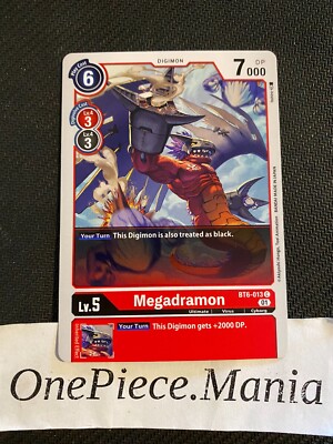 Digimon Card Game Megadramon BT6-013 C