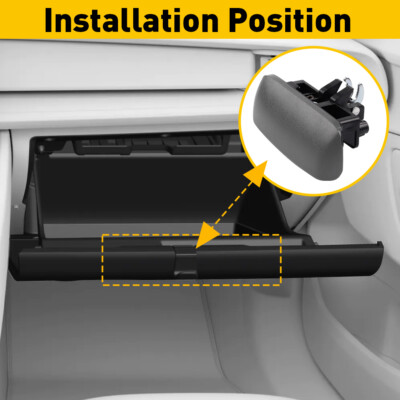 RLB-HILON Glove Box Latch Handle – Compatible With Dodge Durango/Dakota 1997-2000, Slate Gray - View #8