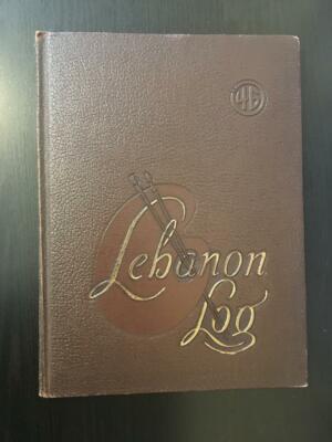 Mt Lebanon High School Yearbook 1946 ''Lebanon Log'' Pittsburgh, Pennsylvania PA