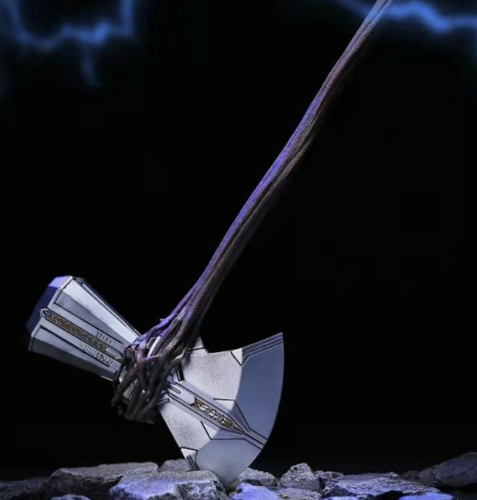 1/6 ASTOYS AS2021-01 Thor Battleax Weapon Toy Axe Luminous Version Model Toy - Picture 1 of 9