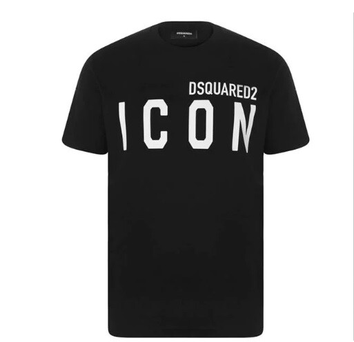 DSQUARED2 ディースクエアード Tシャツ M〜Lサイズ ICONロゴ DSQUARED2 ICON T-SHIRT (CLEARANCE) | eBay UK