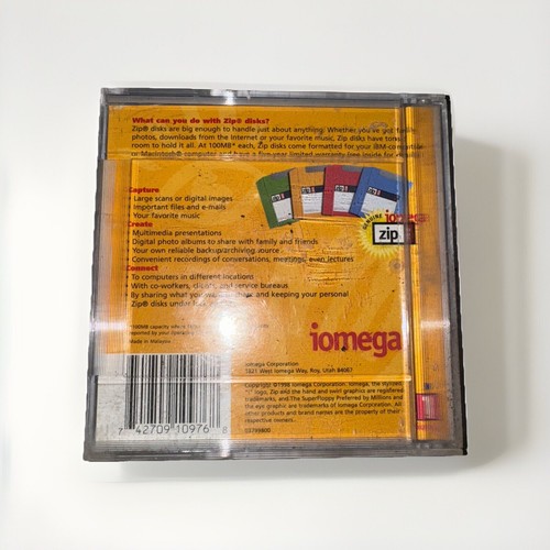 Iomega | Genuine 100MB Zip Disk | Zip 100 | Multi-Color Lot | Used - 第 2/3 張圖片