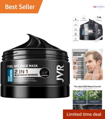 Peel Off Blackhead Removal Mask for Men - Coconut Scented Deep Cleansing Formula