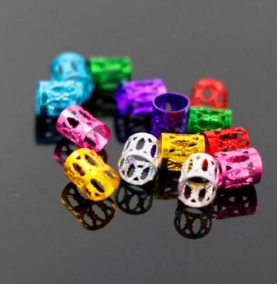 Bartperlen Bart Perle Clips Bartschmuck Bartringe Bartclips Bartgummis Rastas