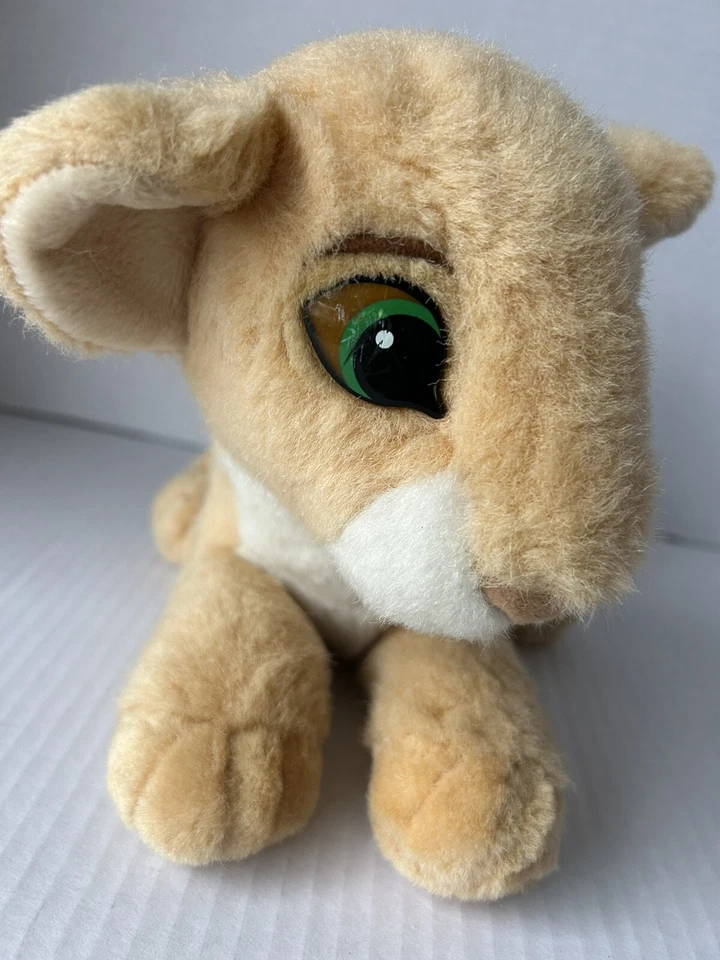 Peluche vintage Disney El Rey León Nala Purrs 1993 Mattel Foto 3 de 4