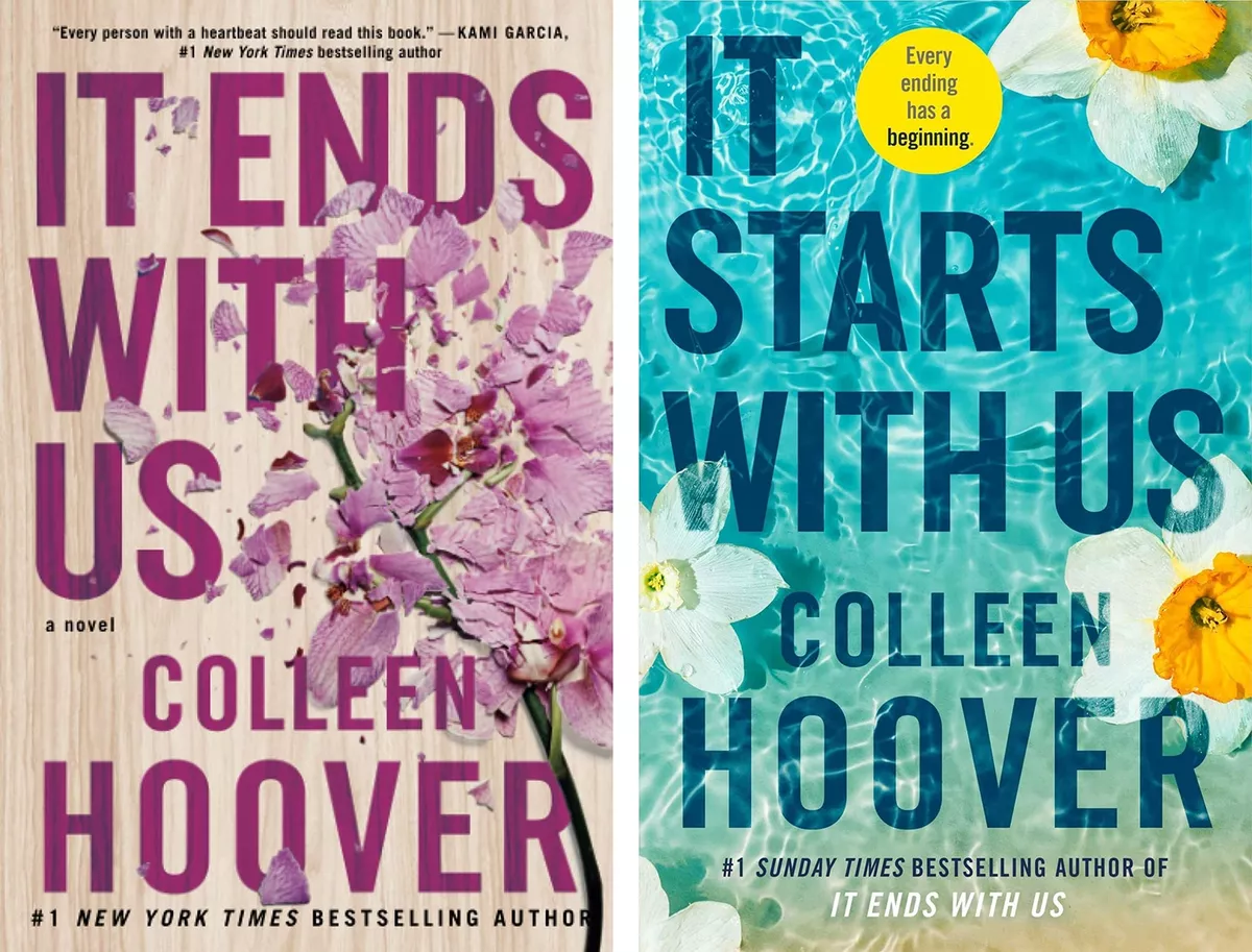 Colleen Hoover Books: It Ends with Us & It's Start with Us