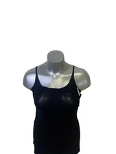 Adore Me Suzie Slip In Nightgown Black Size Medium Soft Cozy Sleepwear