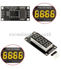 TM1637 0,56" pollici 4 bit digitale LED orologio tubo display giallo per Arduino K9