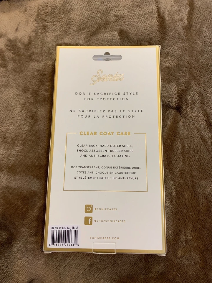 Sonix Clear Coat Case for iPhone 6/6s plus - Hello Daisy (Clear/white) - Image 2 of 2