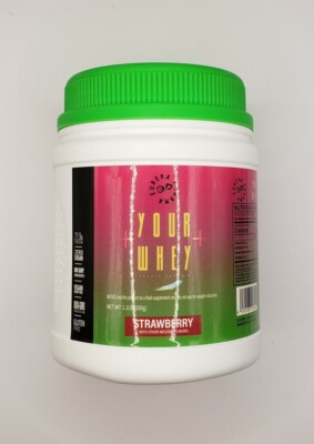 YOUR WHEY Plant based Vegan Protein Powder,1.51lb - Strawberry Flavors