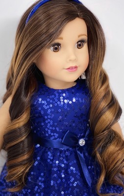 American Girl Custom Cyo Joss Doll 2020 New Honey Brown Eyes