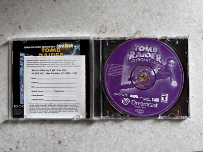 Tomb Raider Chronicles 北米版　Dreamcast Amazon.com: Tomb Raider Chronicles : Video Games