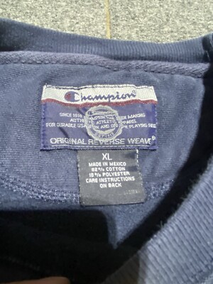 トップス 90s champion us navy reverse weave Vintage 90s Champion Reverse Weave Sweatshirt USNA Naval
