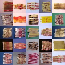 (25) Vintage Cigar Bands Wraps Labels 2 3/4 T...