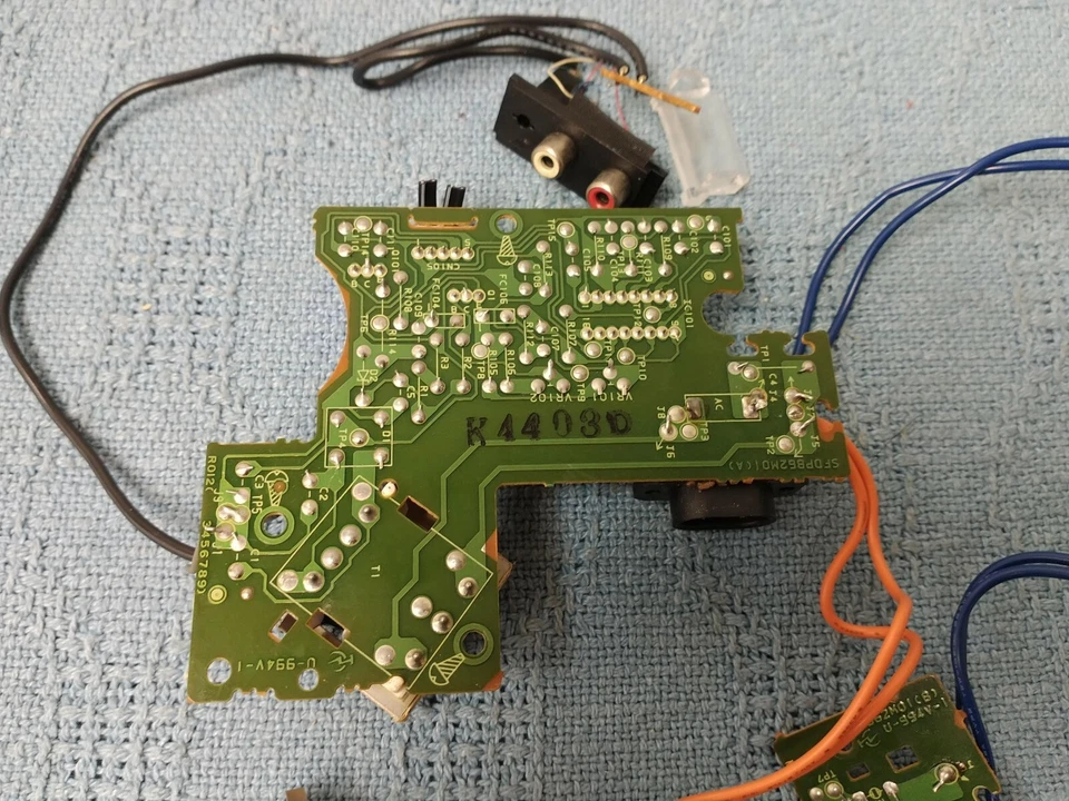 Placa electrónica principal de Technics SL-B200 placa giratoria solo probada funcionando Foto 4 de 4