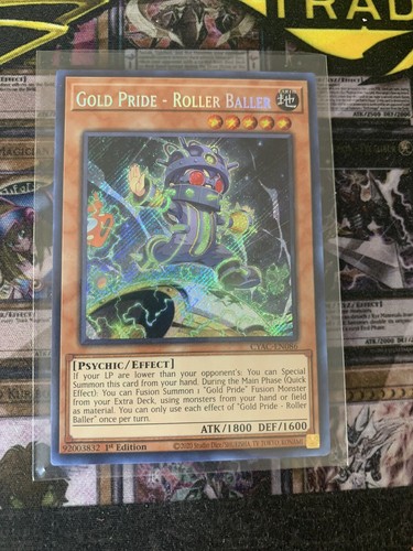 Gold Pride Roller Baller CYAC EN086 Secret Rare 1st Edition Near Mint EBay