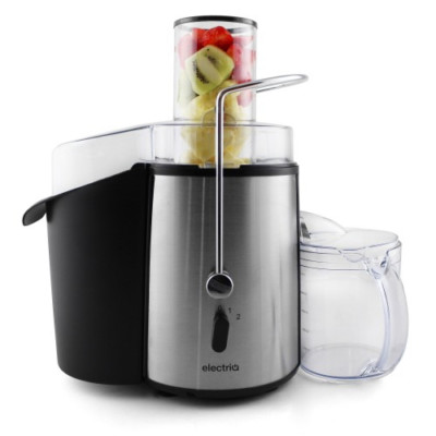 electriQ Fruit Power Juicer 990 W in Stainless Steel with Jug 5060388560256  | eBay