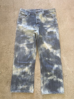 Vintage Y2K Billabong Acid Wash Denim Jeans Men
