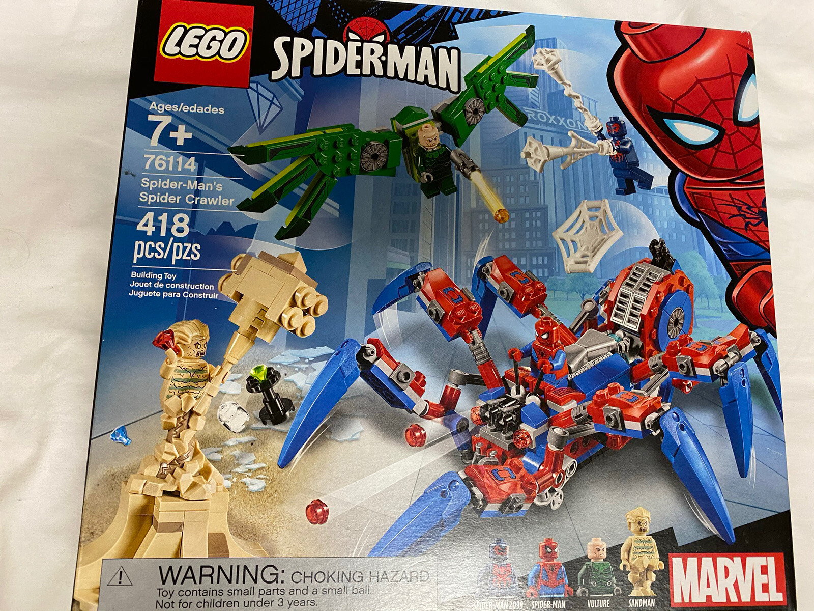 lego spider man spider crawler