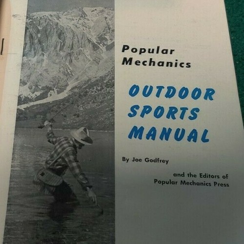 1954 OUTDOOR SPORTS MANUAL Popular Mechanics Fishing Hunting Camping Trapping - Picture 5 of 6