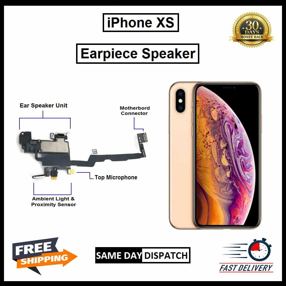 Image 1 - For Genuine XS EarSpeaker Flex Cable With Proximity Sensor Earpiece Replacement