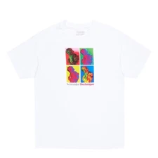 PLEASURES NEW ORDER TECHNIQUE T-SHIRT WHITE COTTON TEE Size XL 80s Retro Music