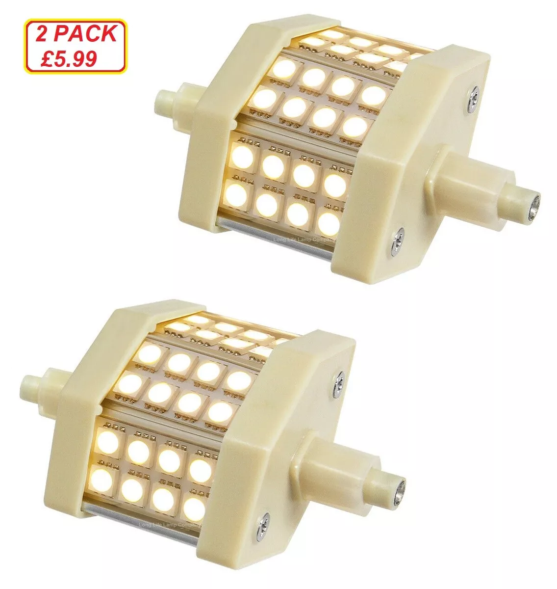 Halogen clearance strip bulb