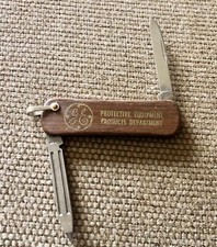 Vintage General Electric GE Imperial Small Foldable Knife - Made in USA