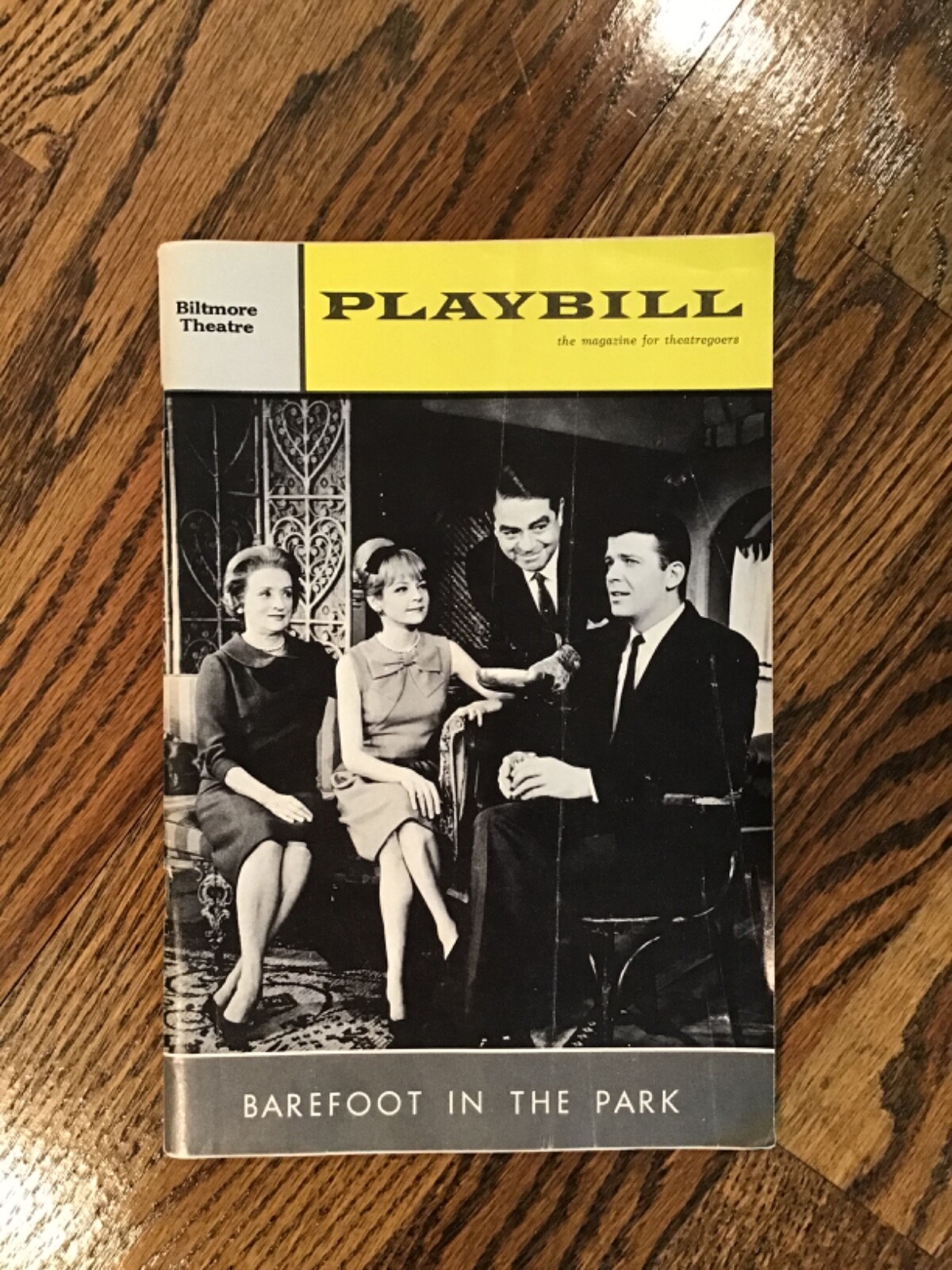 1964 Playbill Barefoot In the Park Robert Reed Broadway