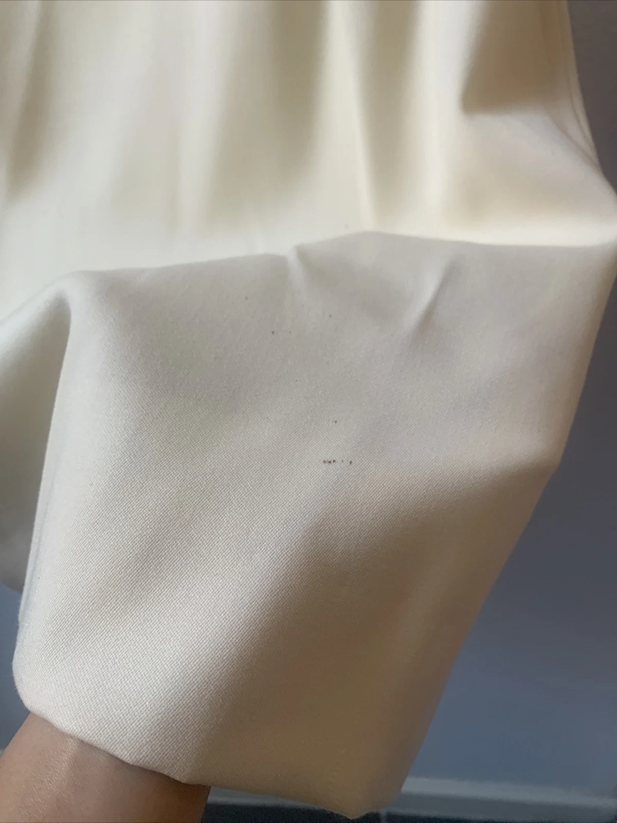 Minigonna vintage anni '90 Valentino Boutique crema avorio taglia 10