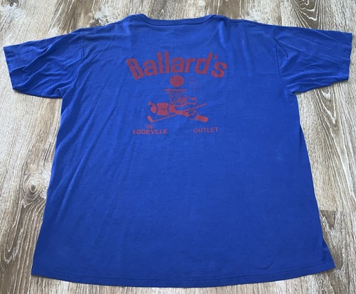 Camisa De Colección MHS Dive Swim Team I-70 Champs 8 en 88 Azul Puntada Única XL 1988 - Imagen 6 de 6