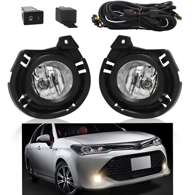 Fog Light For Toyota Corolla Axio Fielder 2016 2017 Harness Switch
